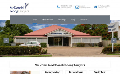 mcdonaldleong.com.au screenshot