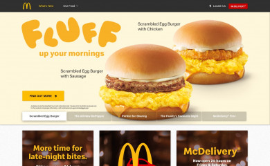 http://mcdonalds.com.sg screenshot