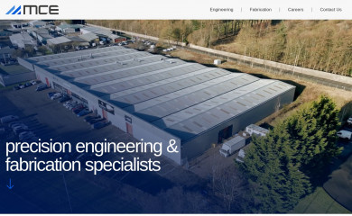 mce-engineering.co.uk screenshot