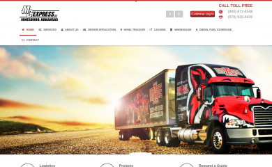 mcexpressinc.com screenshot