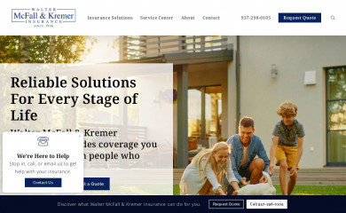 mcfallinsurance.com screenshot