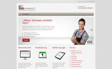 mconnect-software.at screenshot