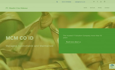 mcm.co.id screenshot