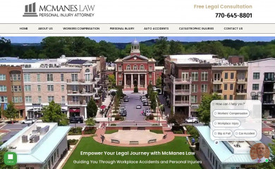 mcmaneslaw.com screenshot