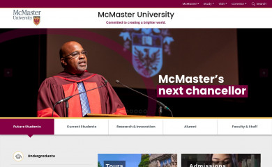 http://mcmaster.ca screenshot