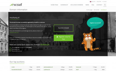 mcsharq.nl screenshot