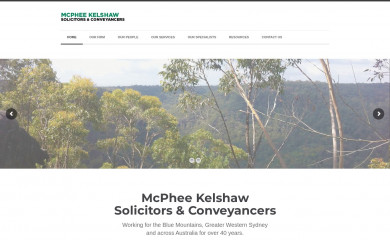 mcpheekelshaw.com.au screenshot