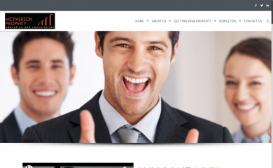 mcphersonproperty.com.au screenshot