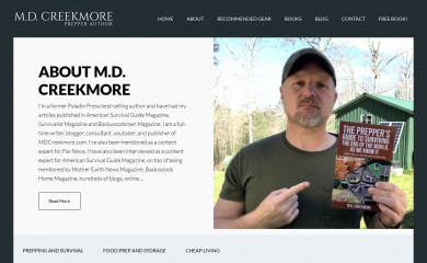 mdcreekmore.com screenshot