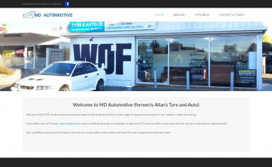 mdautomotive.co.nz screenshot