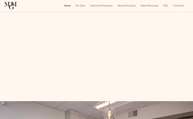 mdmg.com screenshot