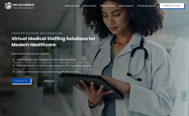 mdscribes.com screenshot