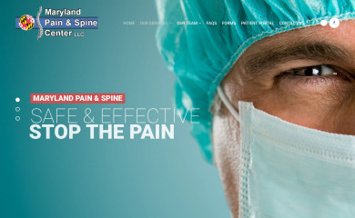 mdpainandspine.com screenshot