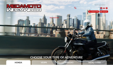 mecamoto.ca screenshot