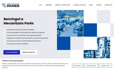mecanitzatspares.com screenshot