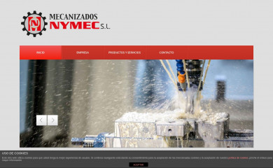 mecanizadosnymec.com screenshot