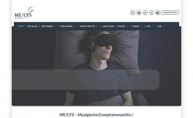 mecfs.de screenshot