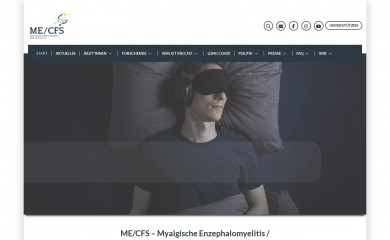 mecfs.de screenshot