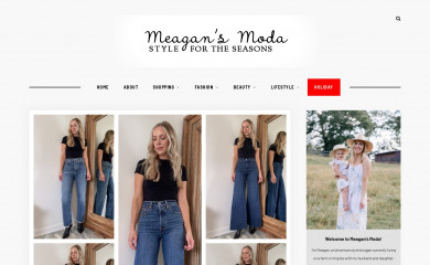 meagansmoda.com screenshot