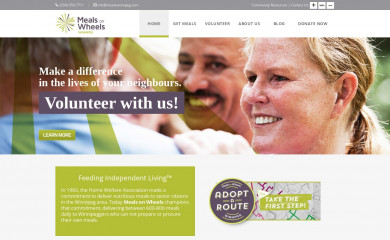 mealswinnipeg.com screenshot