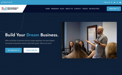 measurablesolutions.com screenshot