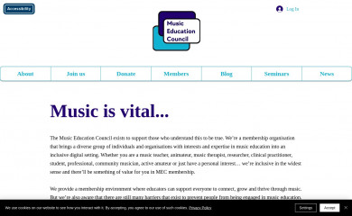 mec.org.uk screenshot
