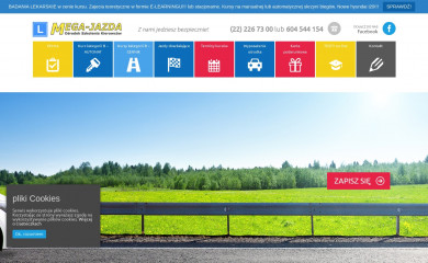 mega-jazda.pl screenshot