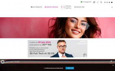 mega-optic.fr screenshot