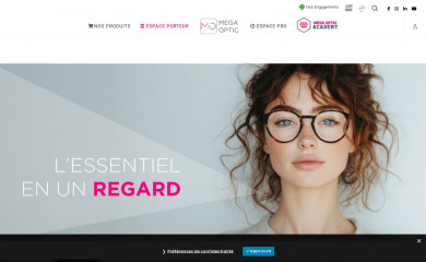 mega-optic.fr screenshot