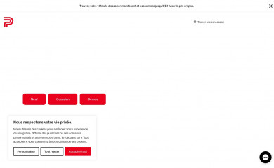 megacentreoccasion.com screenshot