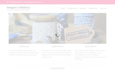 megansmakery.nl screenshot