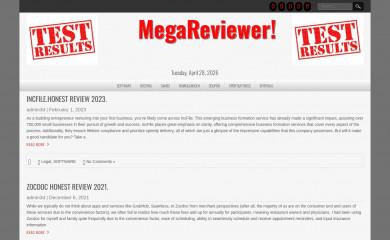 megareviewer.info screenshot