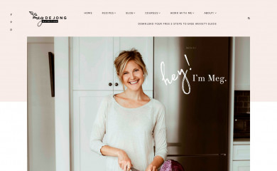 megdejongnutrition.com screenshot