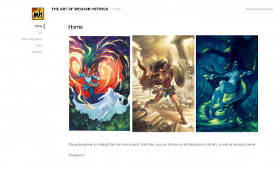 meghanhetrick.com screenshot