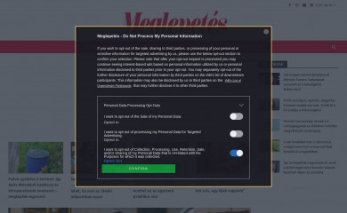 meglepetes.hu screenshot