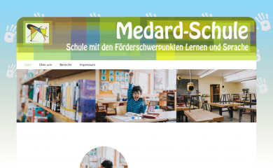 medardschule.de screenshot