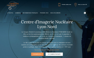 medecine-nucleaire-lyon.fr screenshot