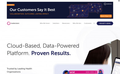 medecision.com screenshot