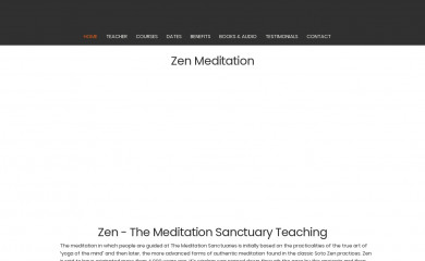 meditationsanctuary.com screenshot