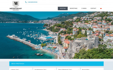 mediterannekretnine.com screenshot