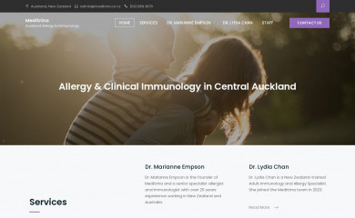 meditrina.co.nz screenshot