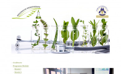 medizinischearomatherapie.at screenshot