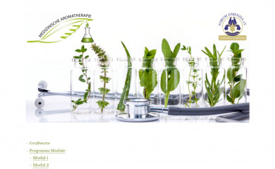 medizinischearomatherapie.at screenshot