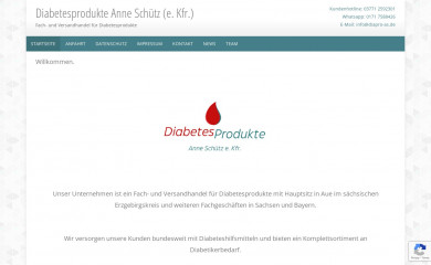medizinprodukte-felsing.de screenshot