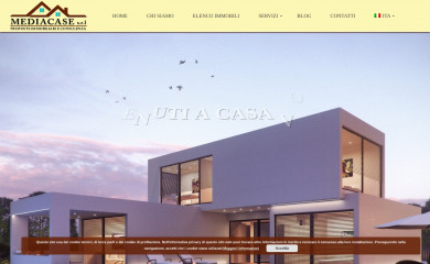 mediacasesrl.it screenshot