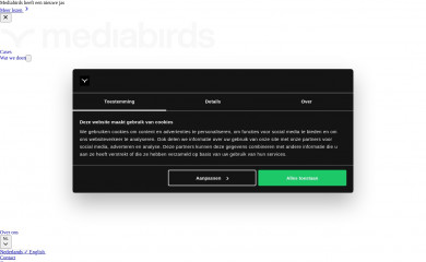 https://mediabirds.nl screenshot