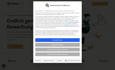 mediahire.de screenshot