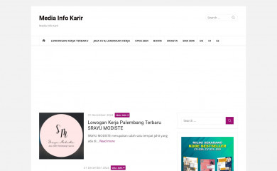 mediainfokarir.id screenshot