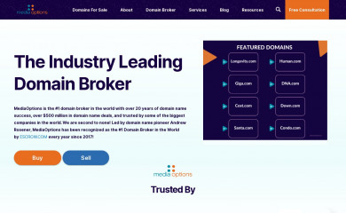 mediaoptions.com screenshot