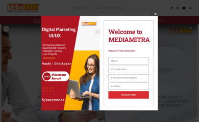 mediamitra.in screenshot